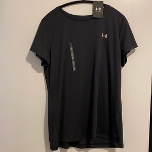 Under Armour - Heat Gear Black T-Shirt | Size XL